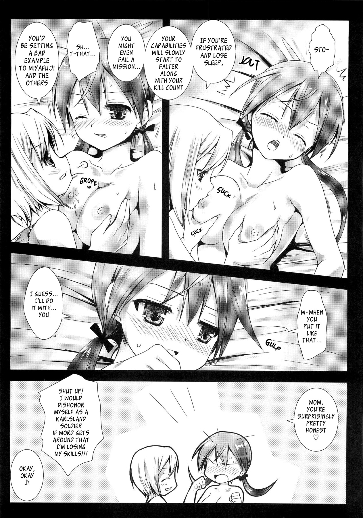 Hentai Manga Comic-Night of Hartmann and Barkhorn-Read-7